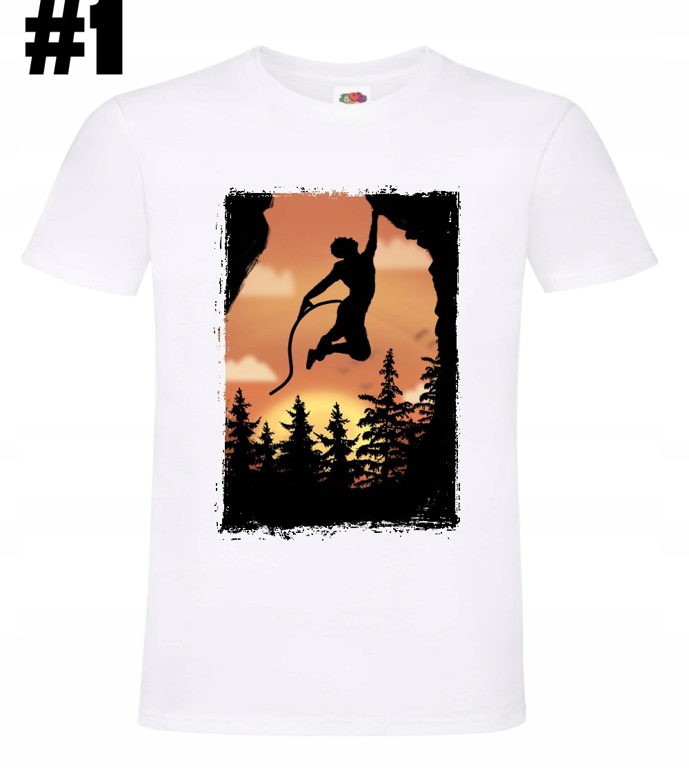 Wspinaczka Górska, Climbing, Góry, koszulka - obrazek 2