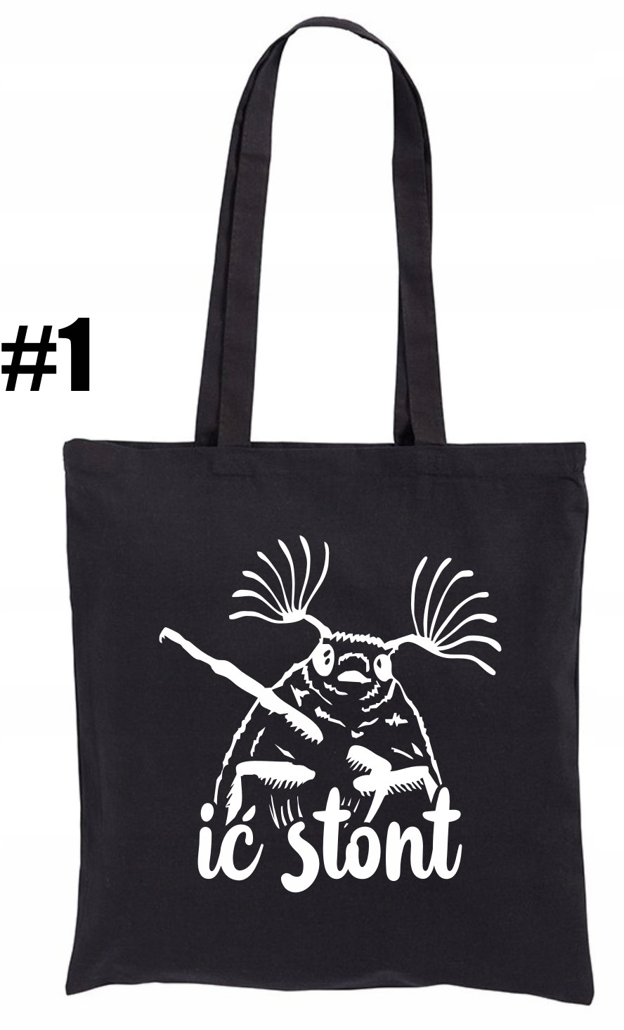 Ić Stont, Robal Torba bawełniana shopper - obrazek 2