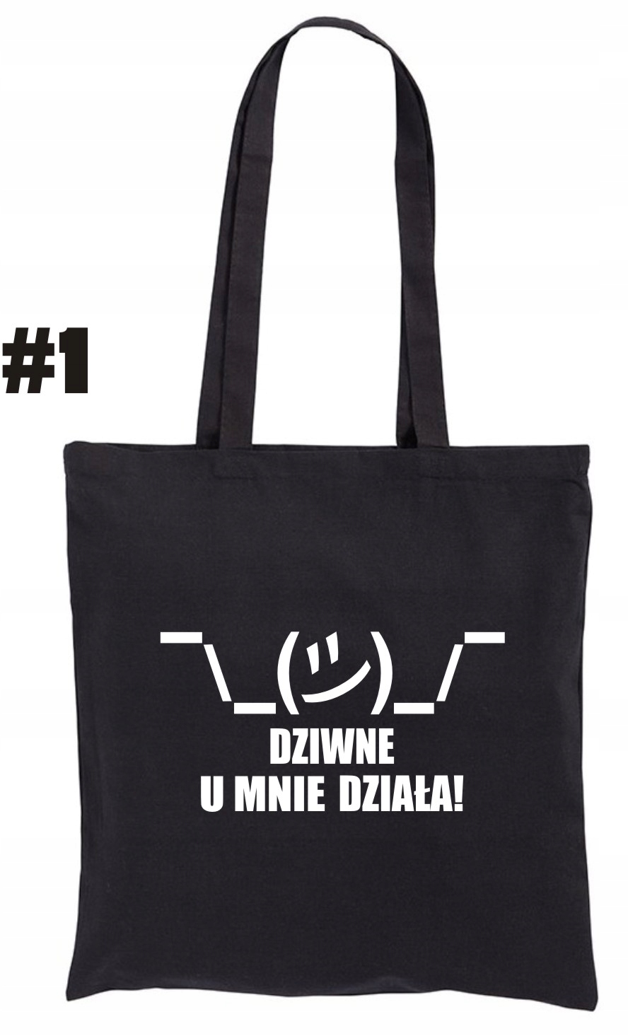 Dziwne u mnie działa, informatyk, Torba bawełniana - obrazek 2