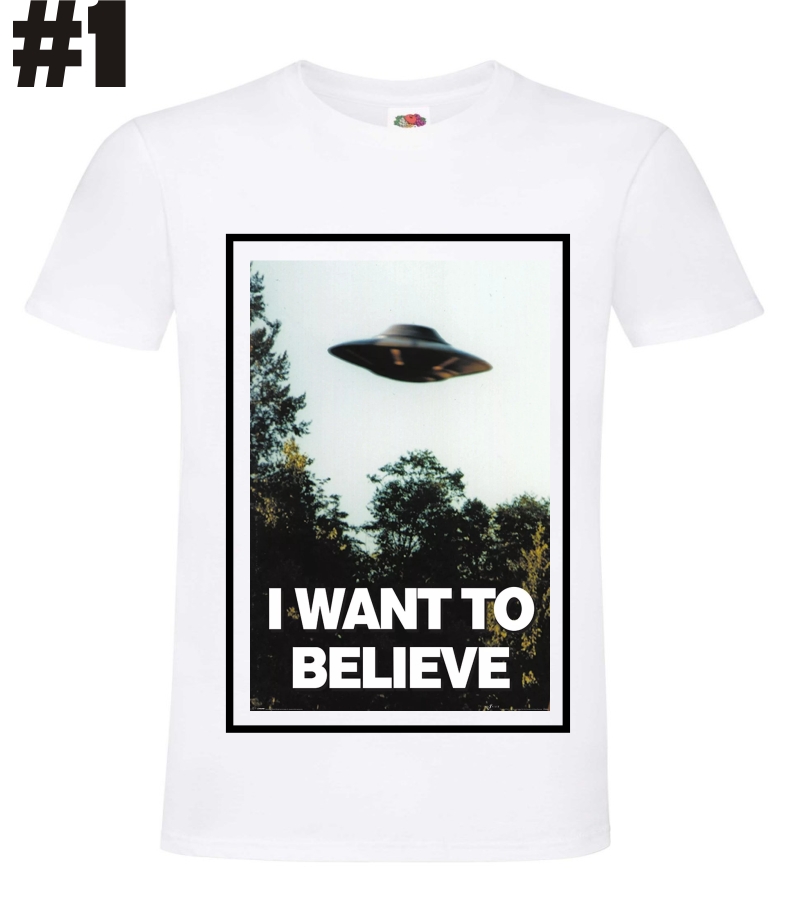 I Want to Believe UFO, koszulka - obrazek 2