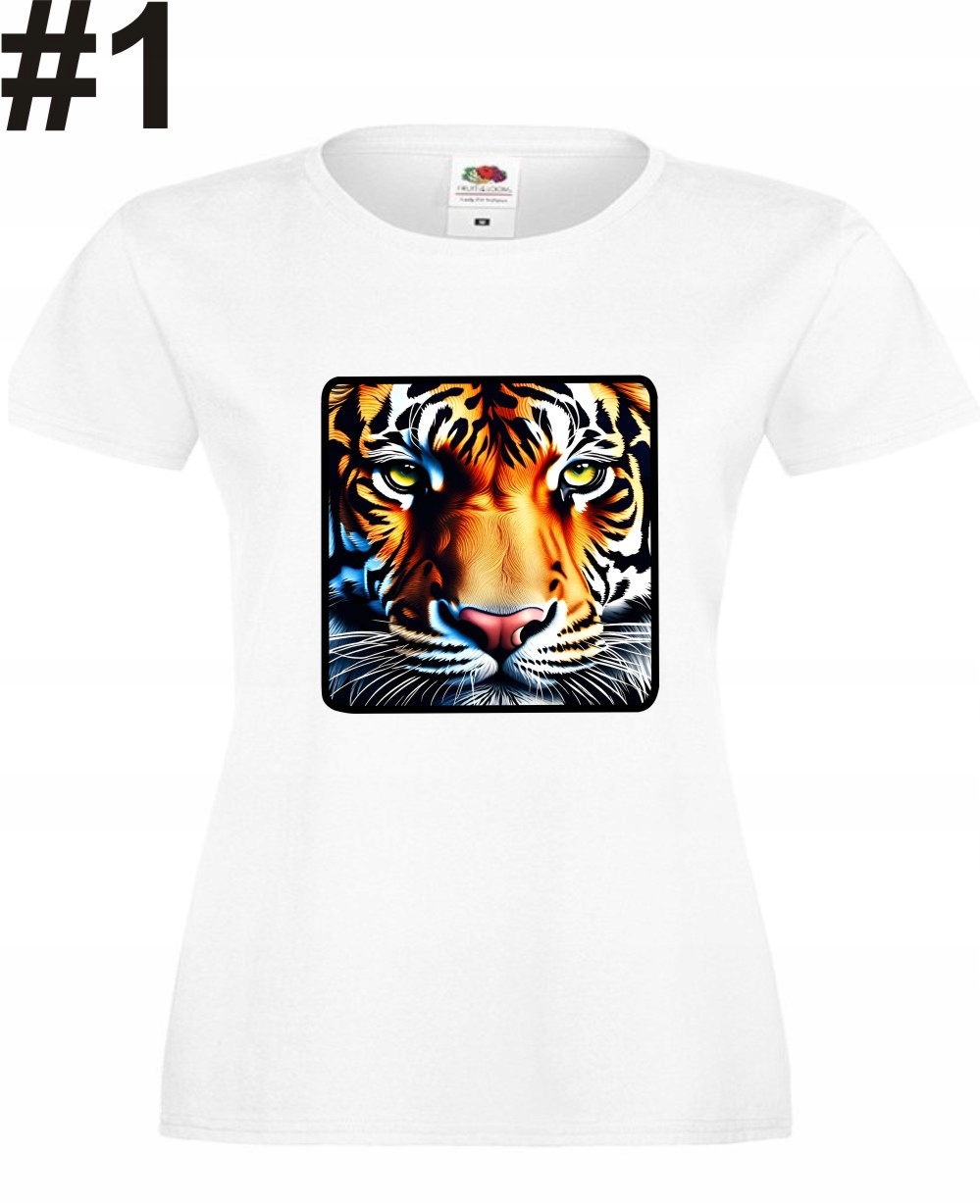 Tygrys, Tiger, Koszulka - obrazek 2