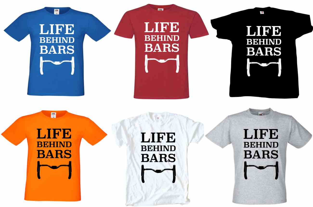 Life Behind Bars, rower T-shirt, koszulka - obrazek 2