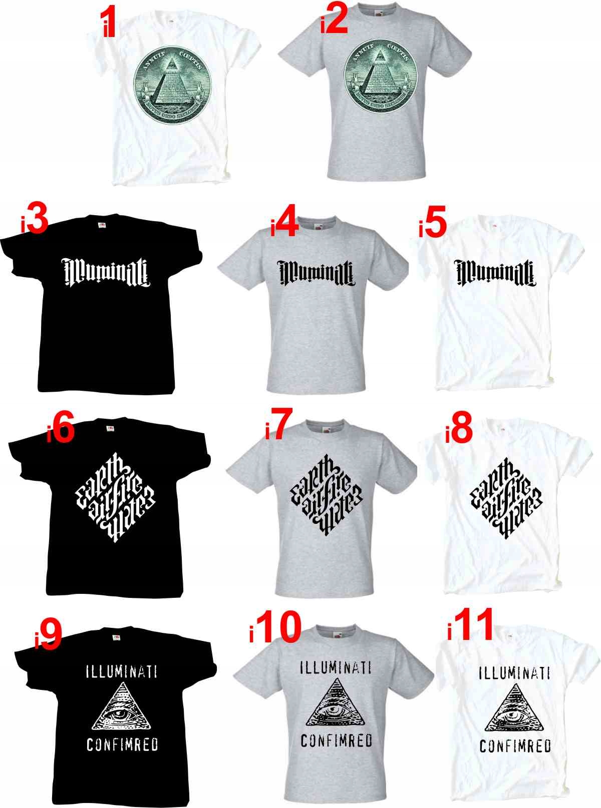 illuminaci illuminati, T-shirt, Koszulka - obrazek 2