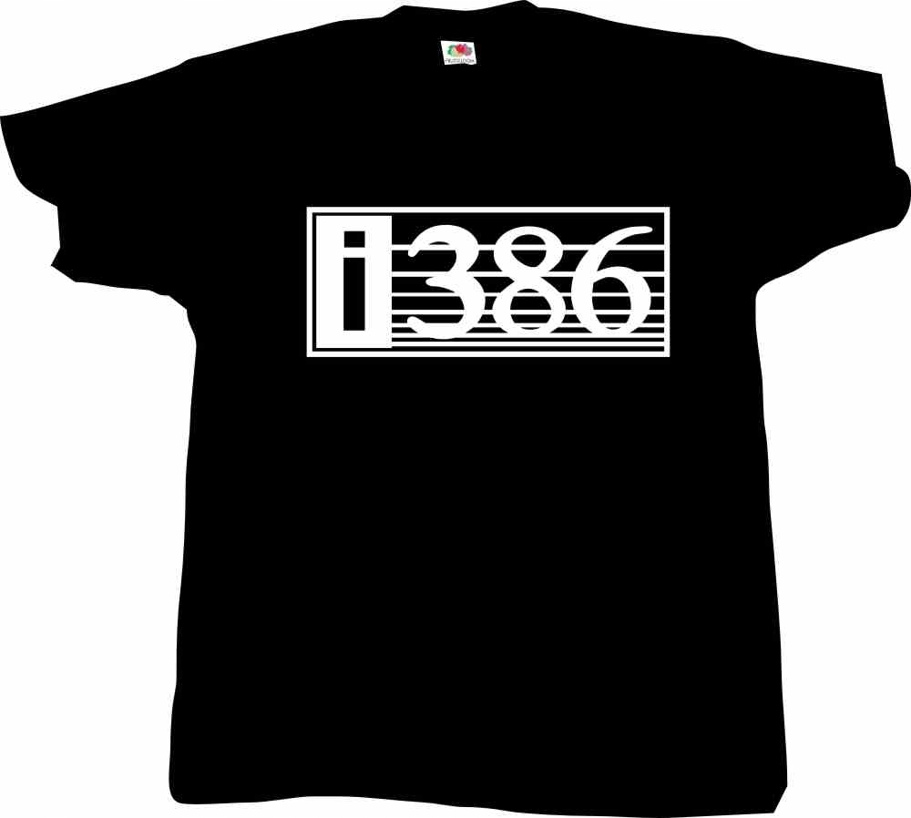 i386, i486, T-shirt, komputer, procesor, koszulka - obrazek 2