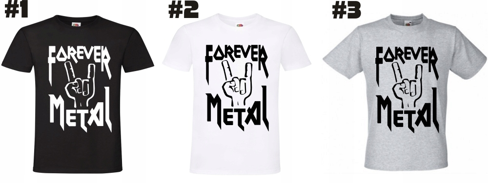 Forever Metal, T-shirt, koszulka - obrazek 2