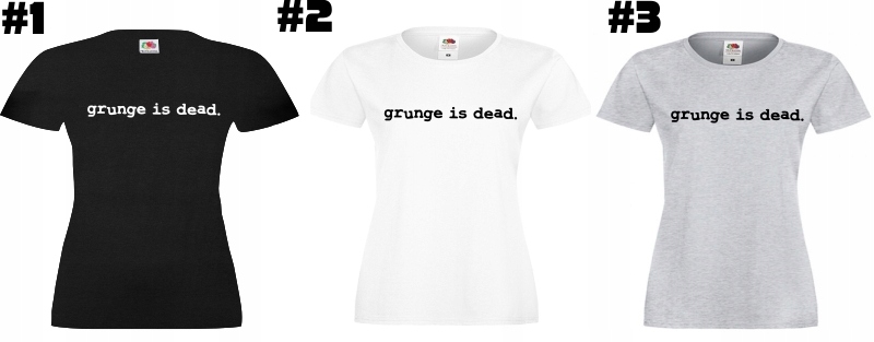Grunge is dead, T-shirt, koszulka - obrazek 2