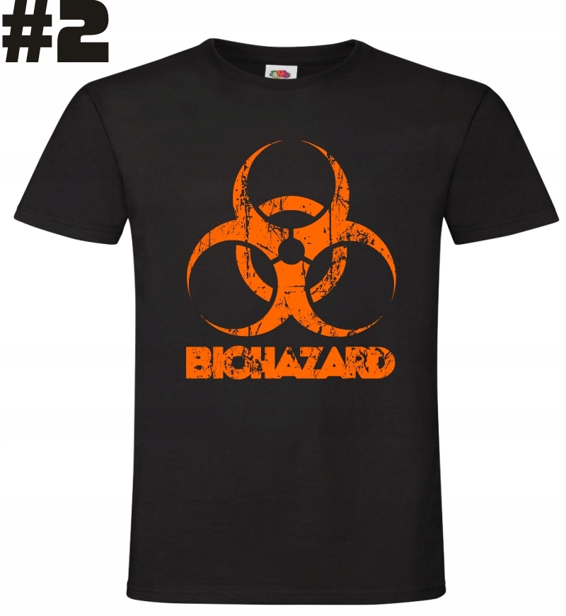 Biohazard – koszulka męska OUTLET, produkt po zwrocie