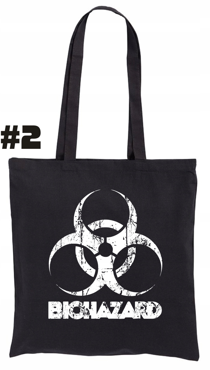 Biohazard Torba bawełniana Ekologiczna - obrazek 2