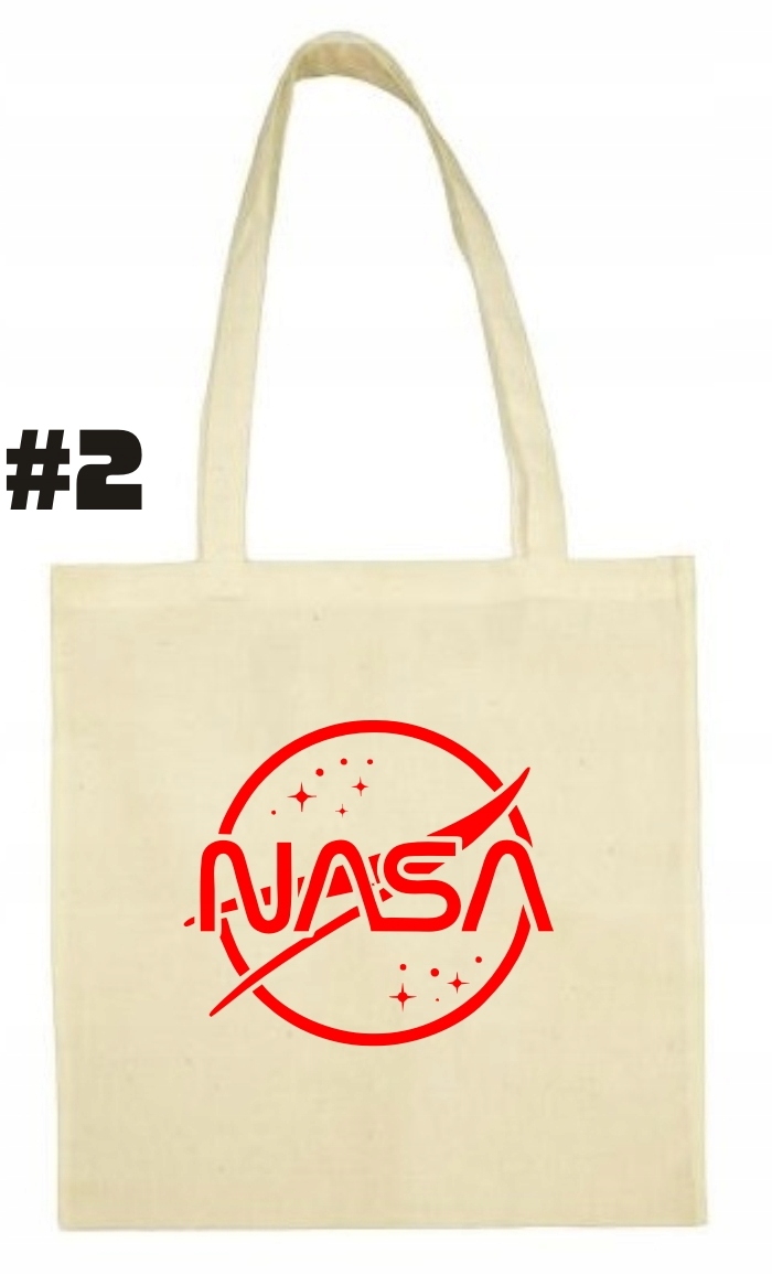Nasa Spacex Torba bawełniana Ekologiczna - obrazek 2
