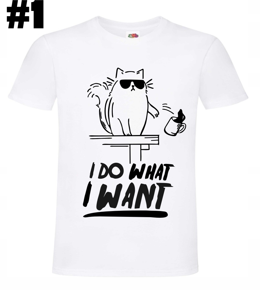 Kot, I do What i Want, koszulka - obrazek 2