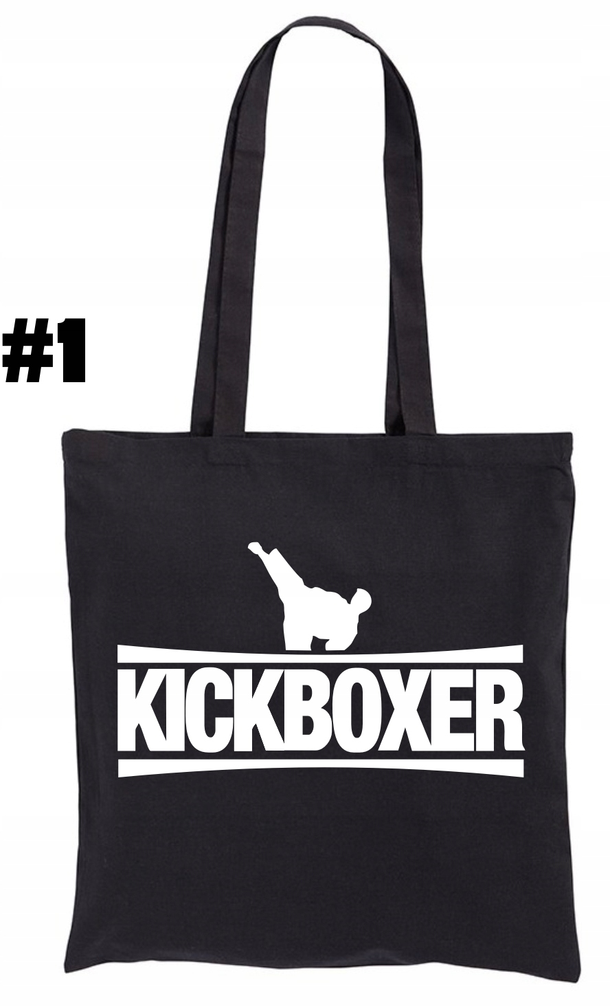 Kickboxer, Kickboxing Torba bawełniana Ekologiczna - obrazek 2