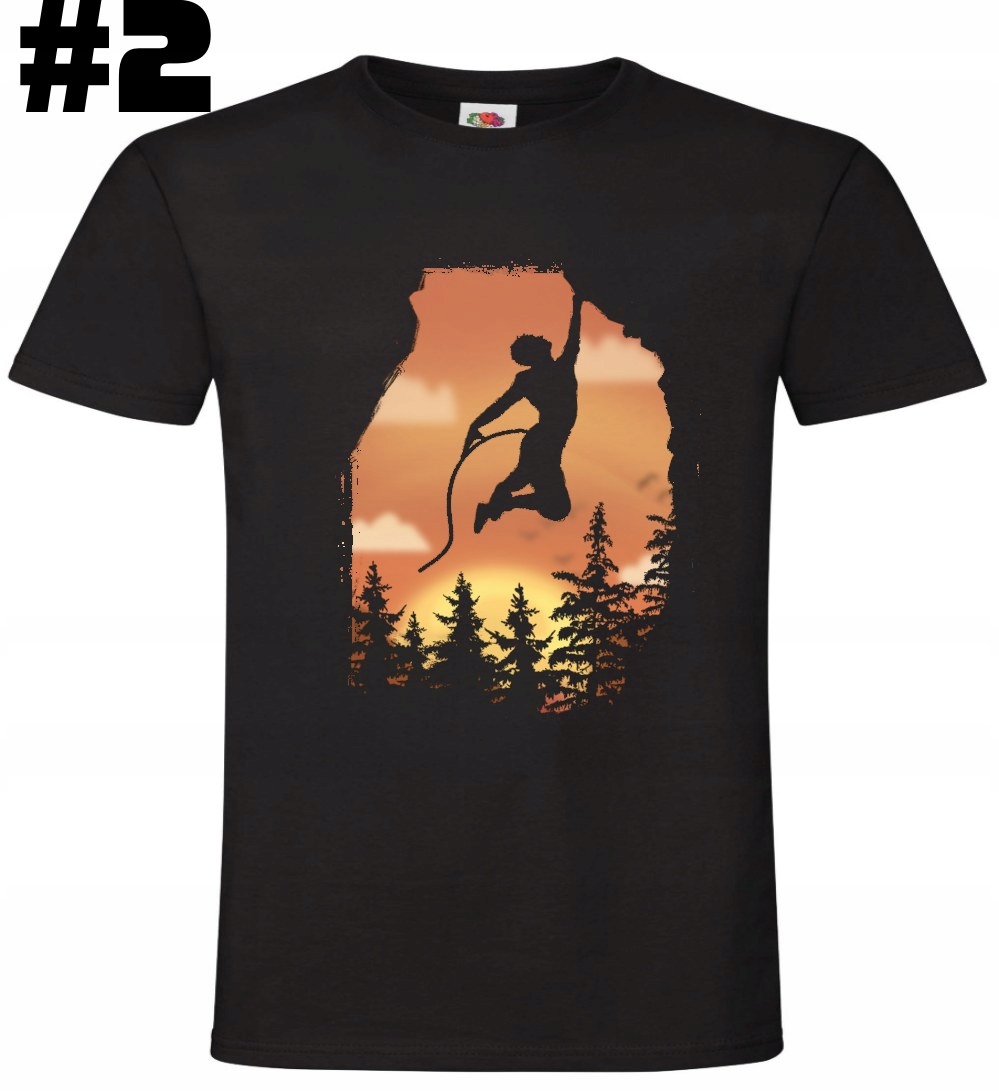 Wspinaczka Górska, Climbing, Góry, koszulka - obrazek 3