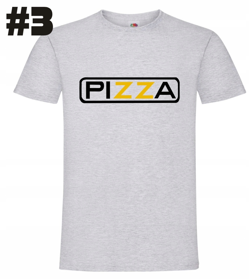 Pizza, T-shirt, koszulka - obrazek 3