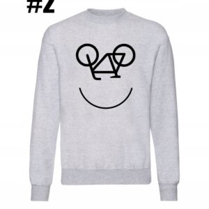 Rower pozytywny :-) – bluza unisex OUTLET, produkt po zwrocie