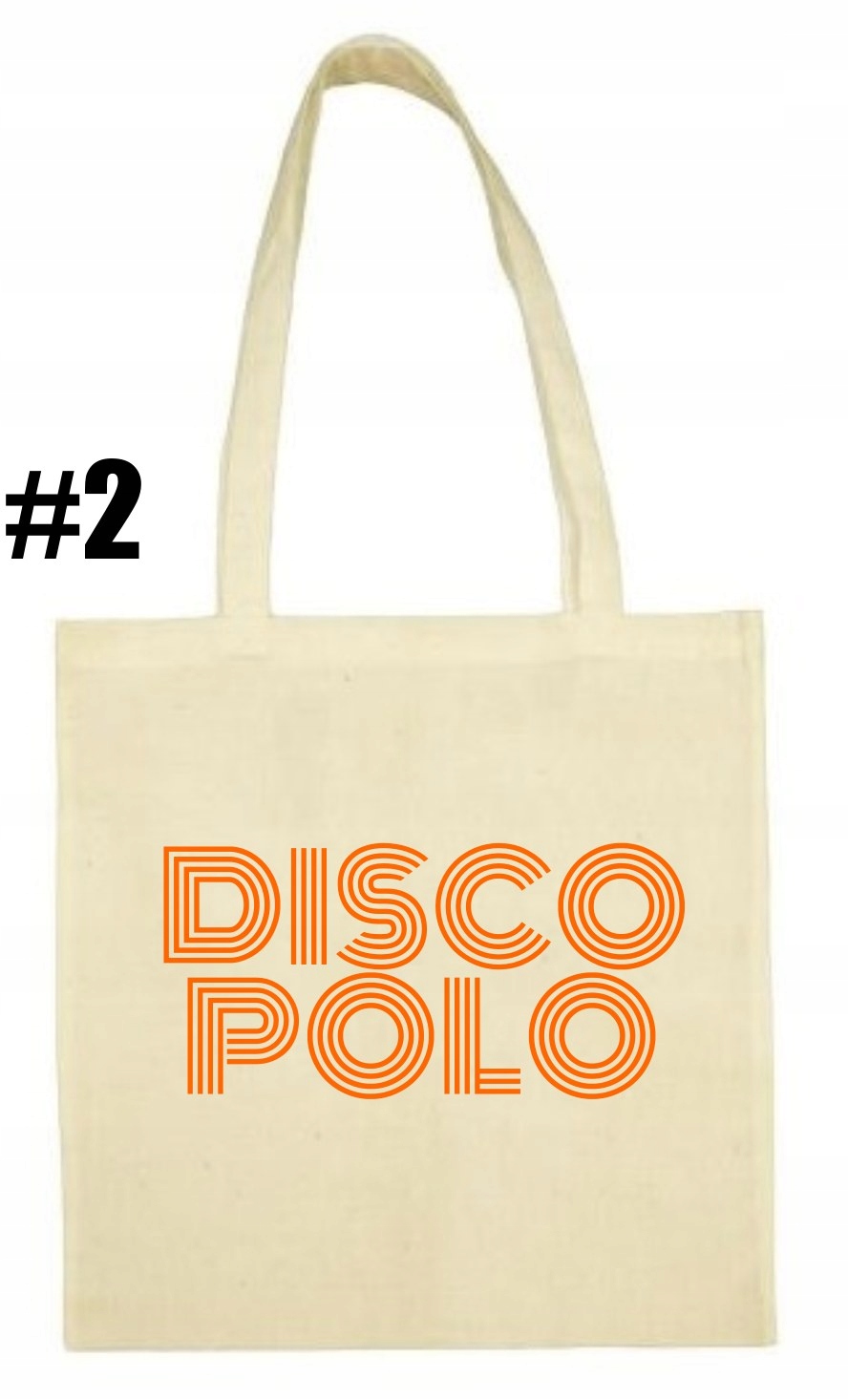 Disco Polo, Retro, Torba bawełniana Ekologiczna - obrazek 3