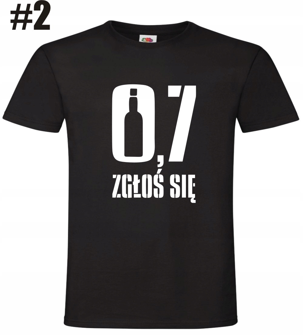07 Zgłoś Się, Borewicz, wódka, Koszulka, T-shirt - obrazek 3