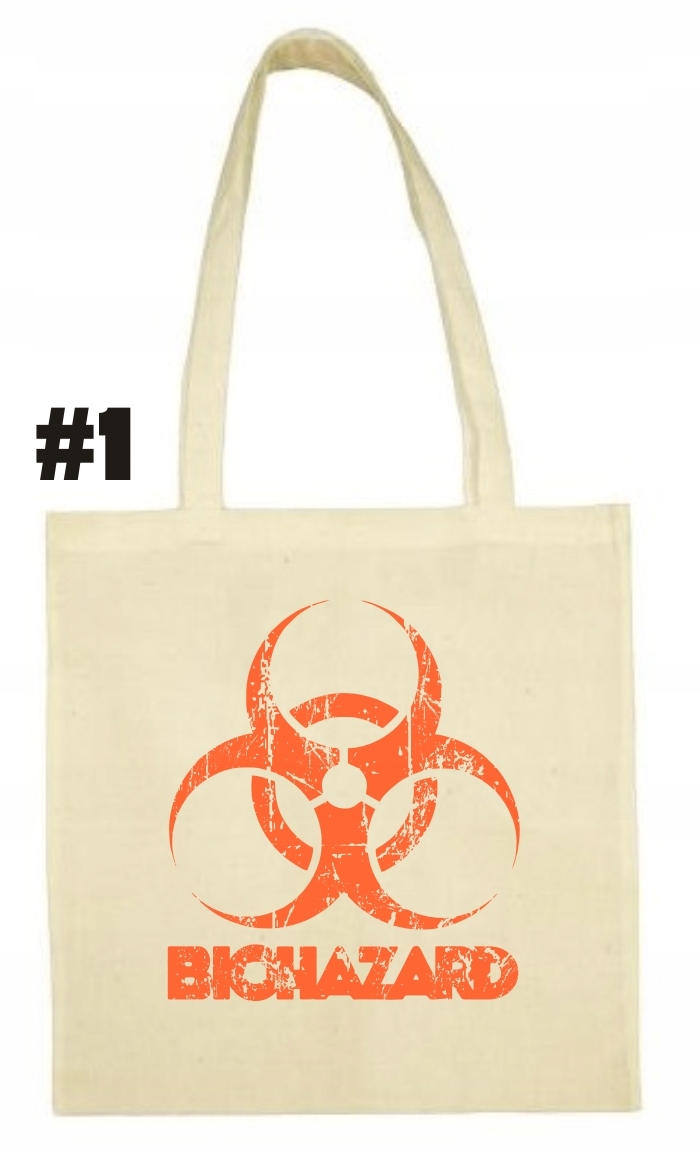 Biohazard Torba bawełniana Ekologiczna - obrazek 3