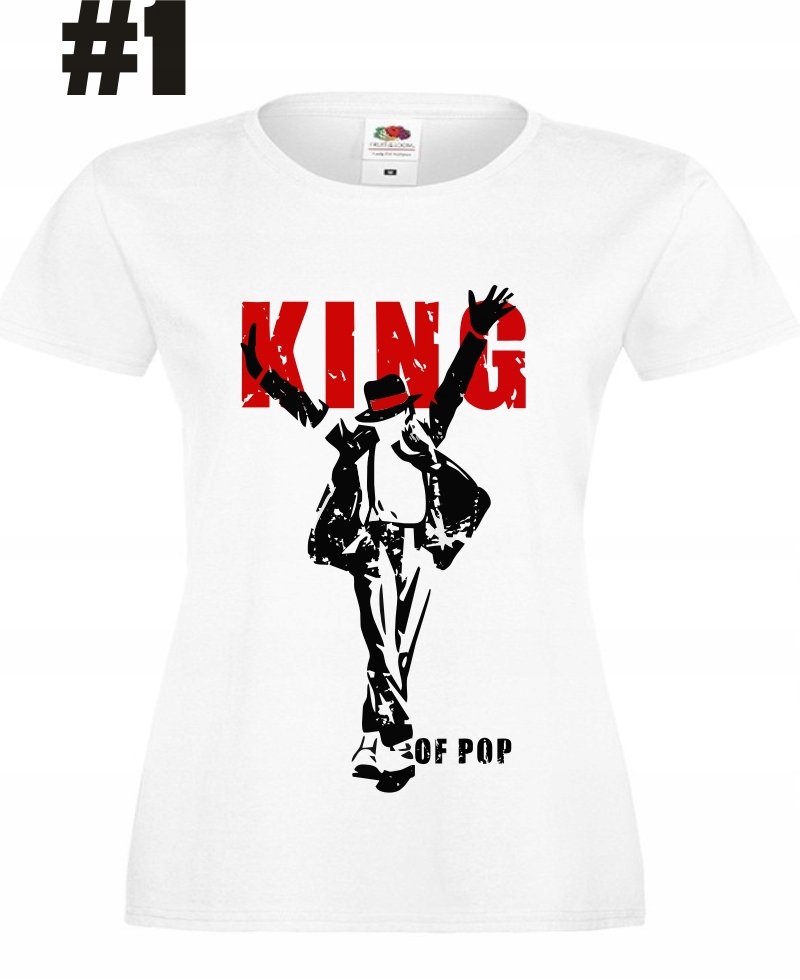 King Of POP koszulka - obrazek 2