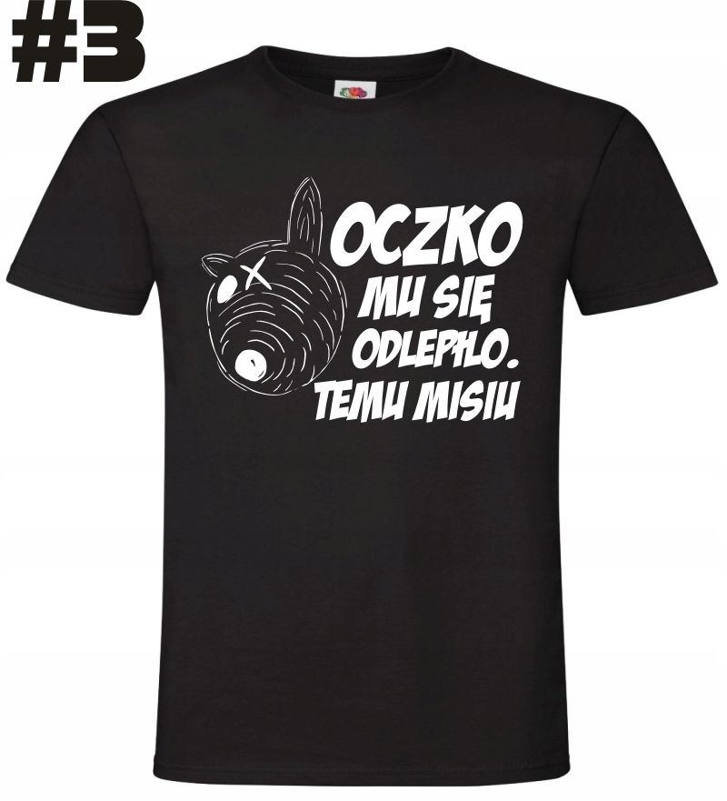 Miś, Bareja, Oczko, koszulka T-shirt - obrazek 3