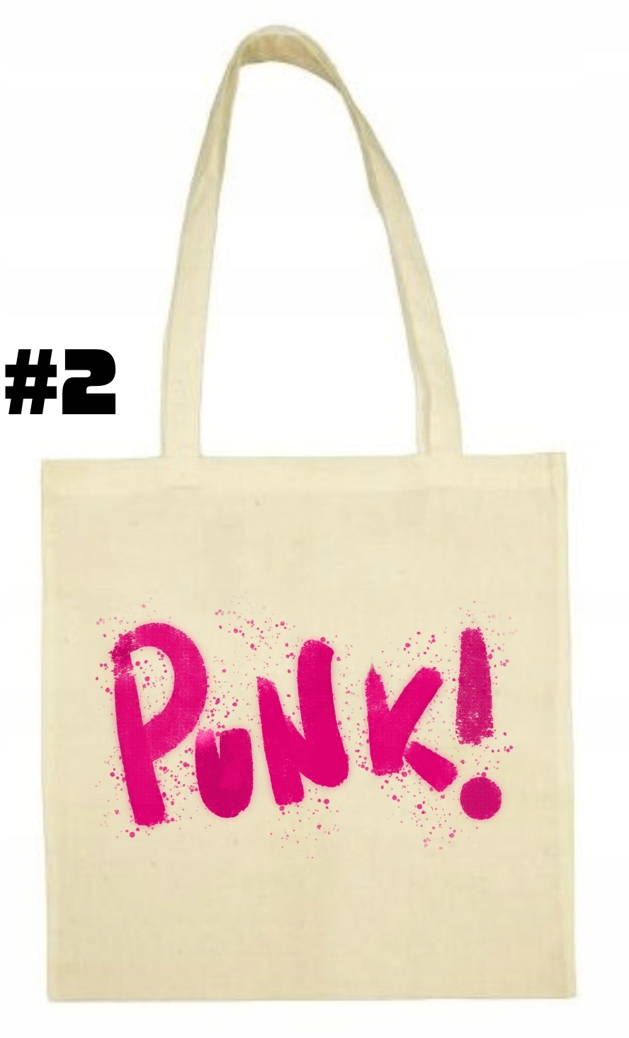 Punk Rock, Torba bawełniana Ekologiczna - obrazek 3