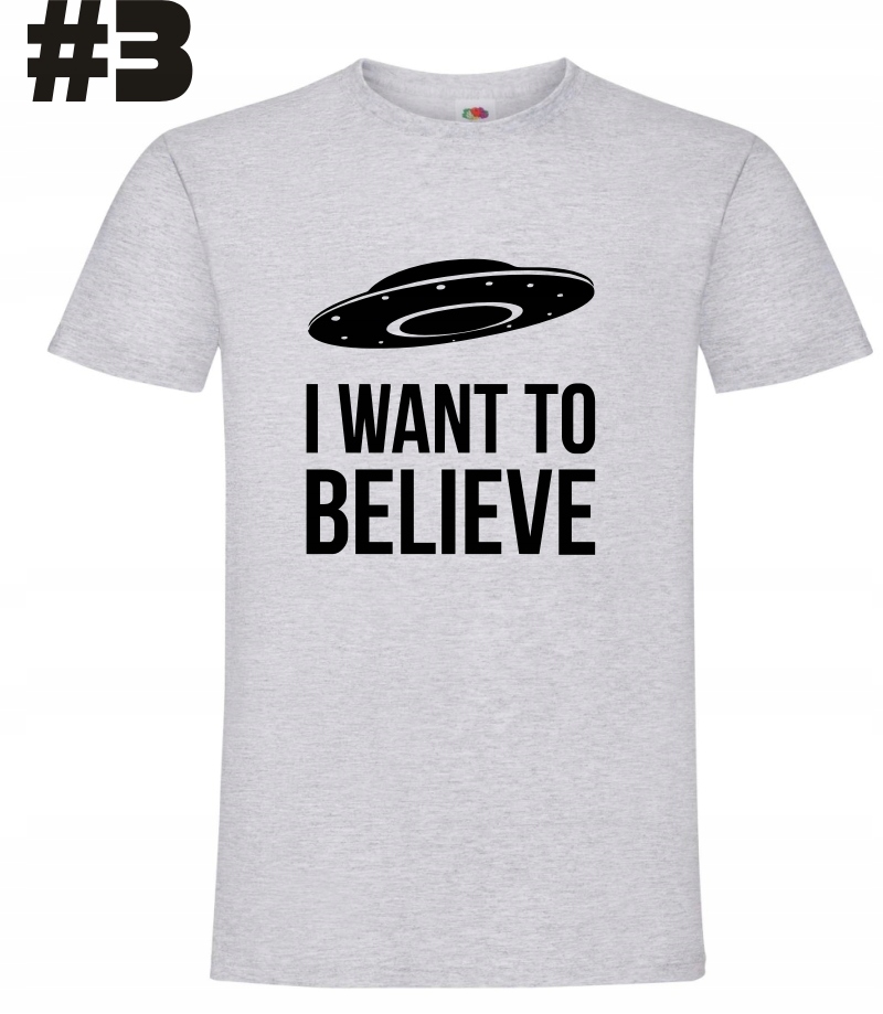 I Want to Believe UFO, koszulka - obrazek 3