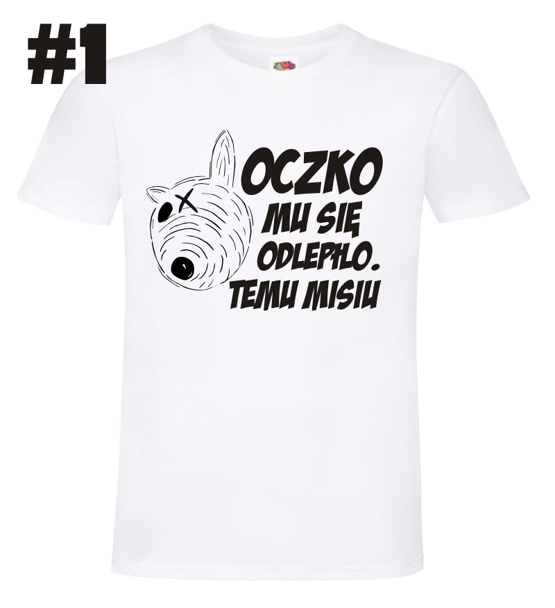 Miś, Bareja, Oczko, koszulka T-shirt - obrazek 4