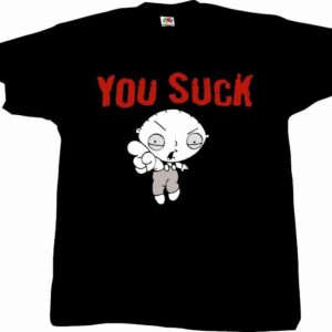 You Suck", T-Shirt Koszulka