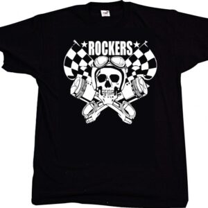 Rockers, Koszulka Cafe Racer, Motocykl, Motor