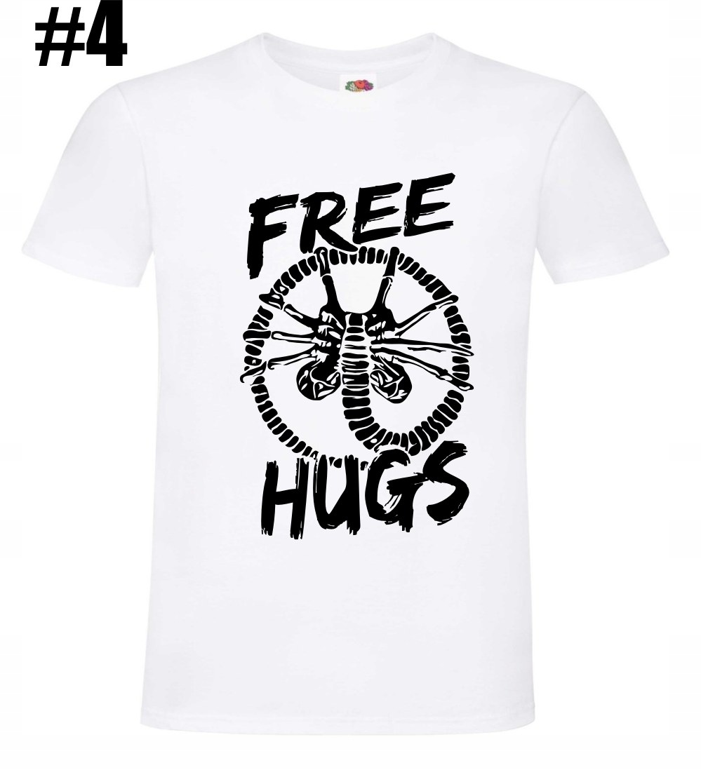 Obcy, Twarzołap, Free Hugs, Koszulka - obrazek 3