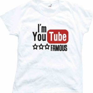 Youtube Famous, T-shirt Koszulka