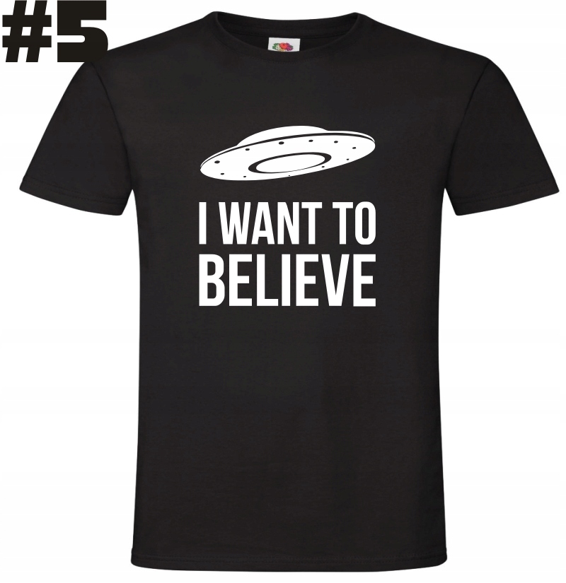 I Want to Believe UFO, koszulka - obrazek 5