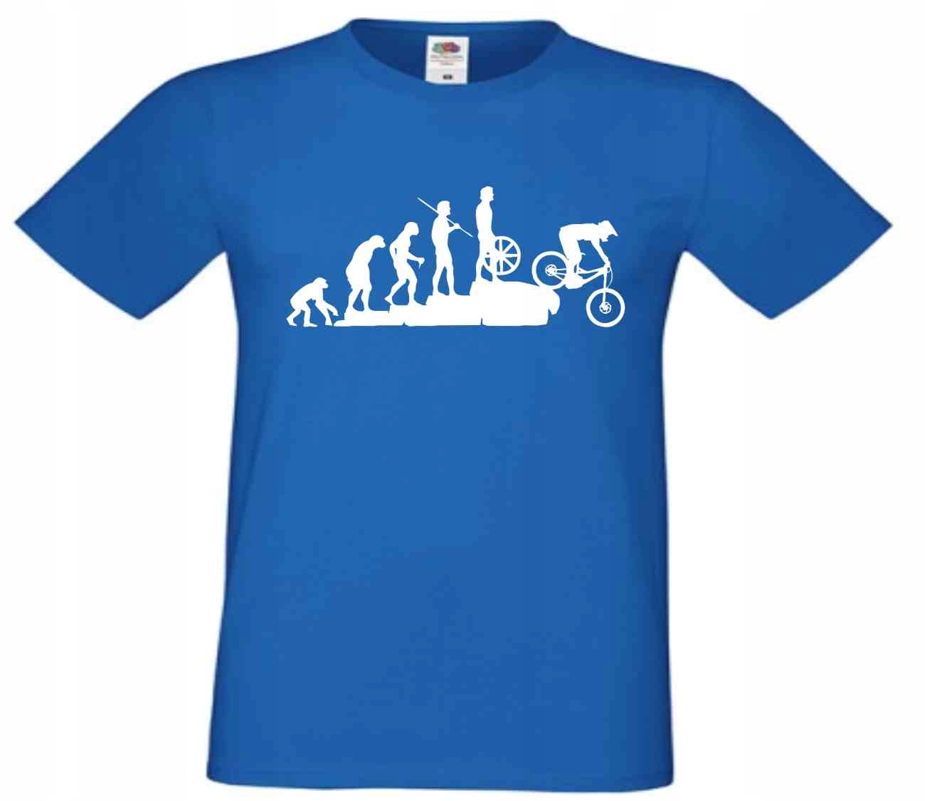 Evolution of Downhill, rower T-shirt, koszulka