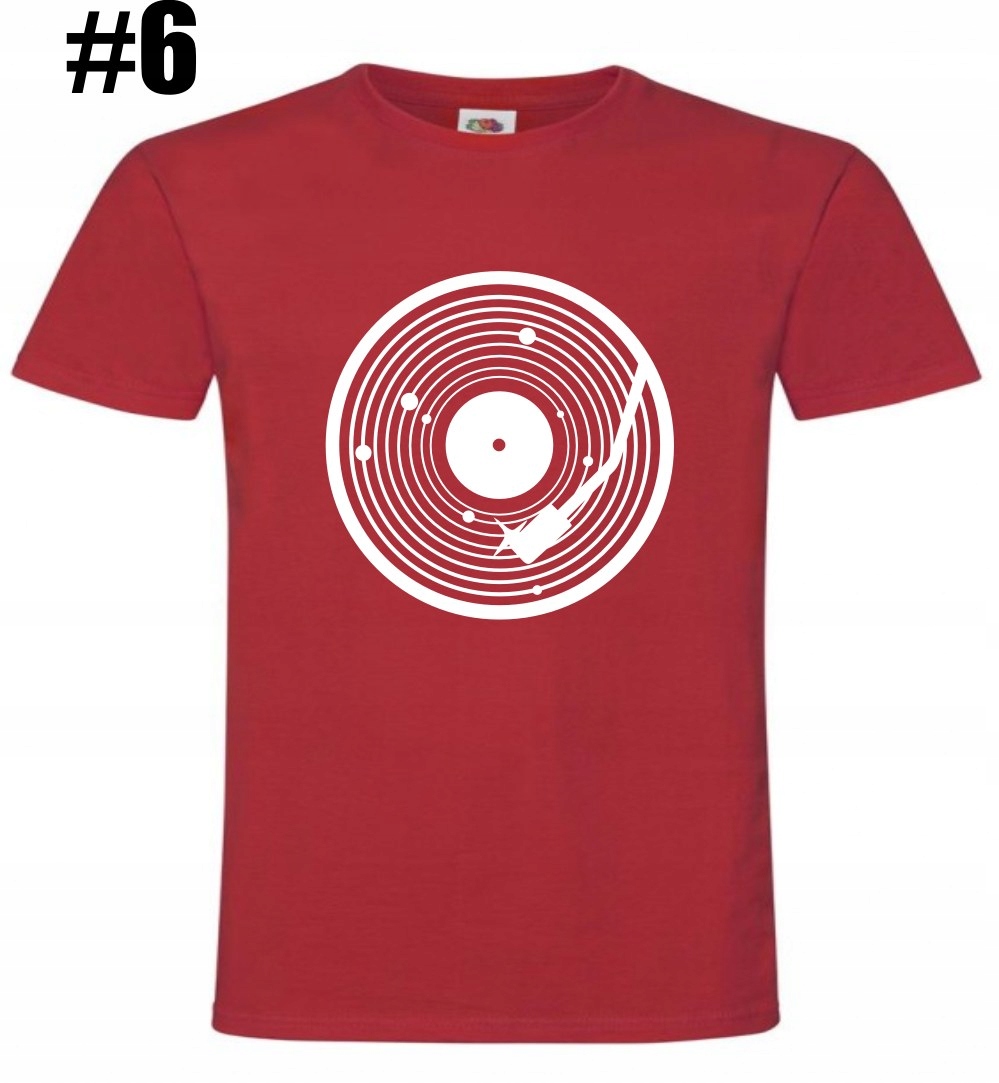 Vinyl układ słoneczny, planety, Koszulka - obrazek 3