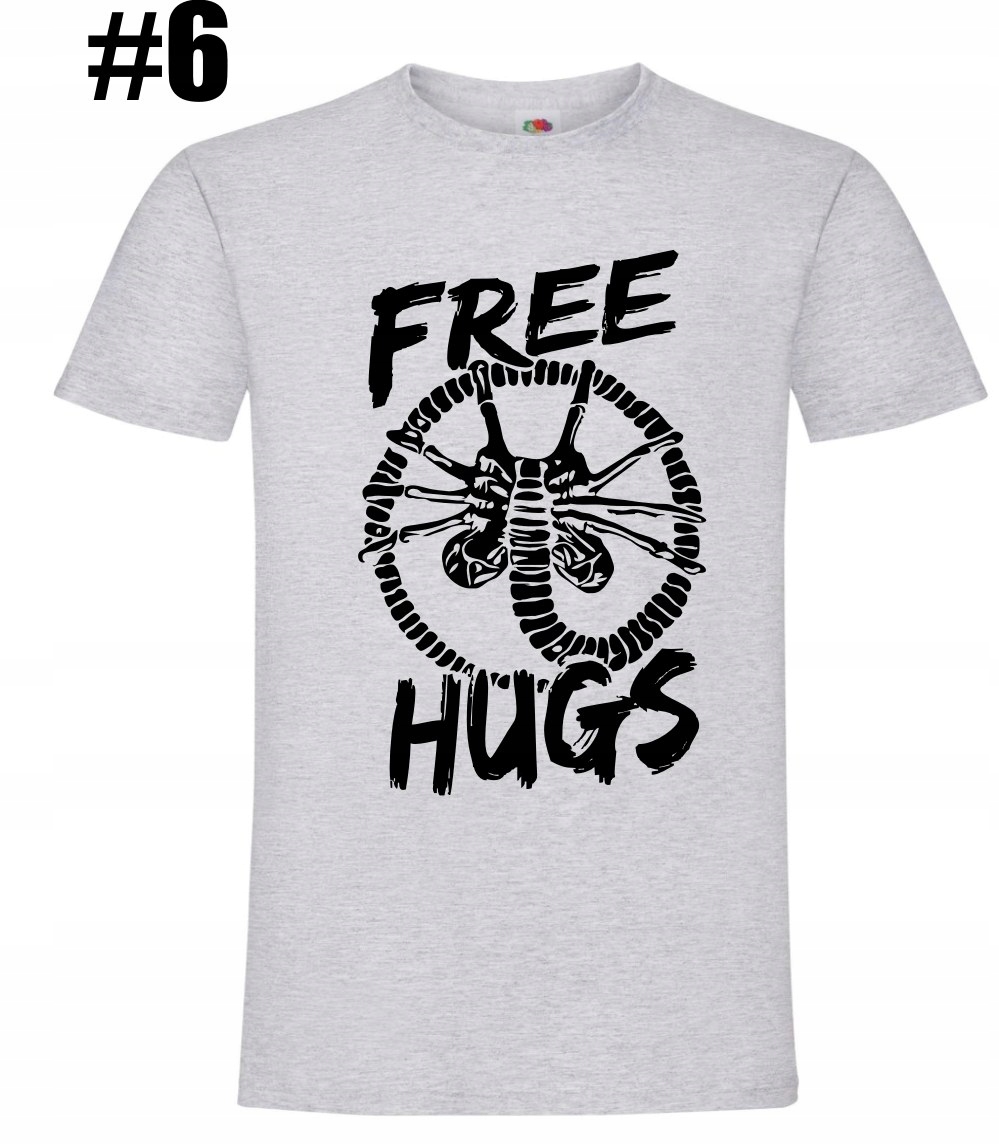 Obcy, Twarzołap, Free Hugs, Koszulka - obrazek 4