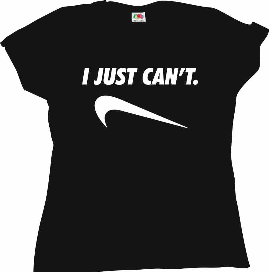 I just can't, T-shirt koszulka