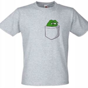 Smutny Pepe pocket, T-shirt, koszulka