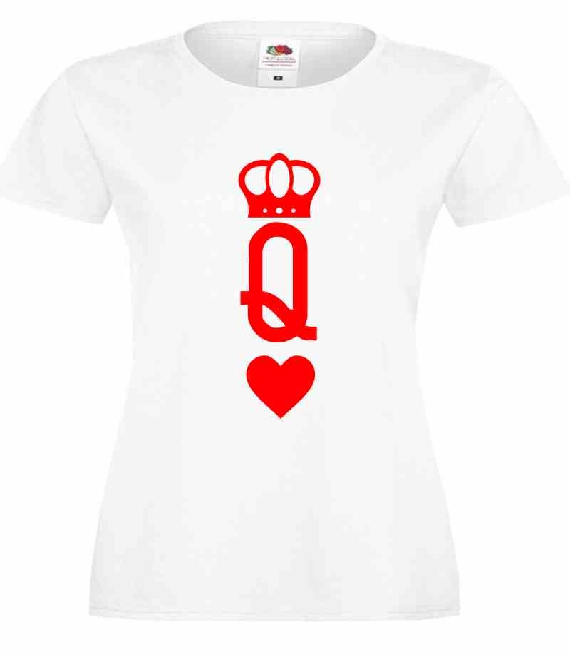 Koszulka Queen Królowa, King Król, T-shirt
