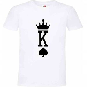 Koszulka King Król Queen Królowa, T-shirt