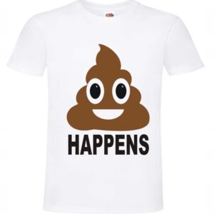 Shit happens, kupa :-) T-shirt, koszulka