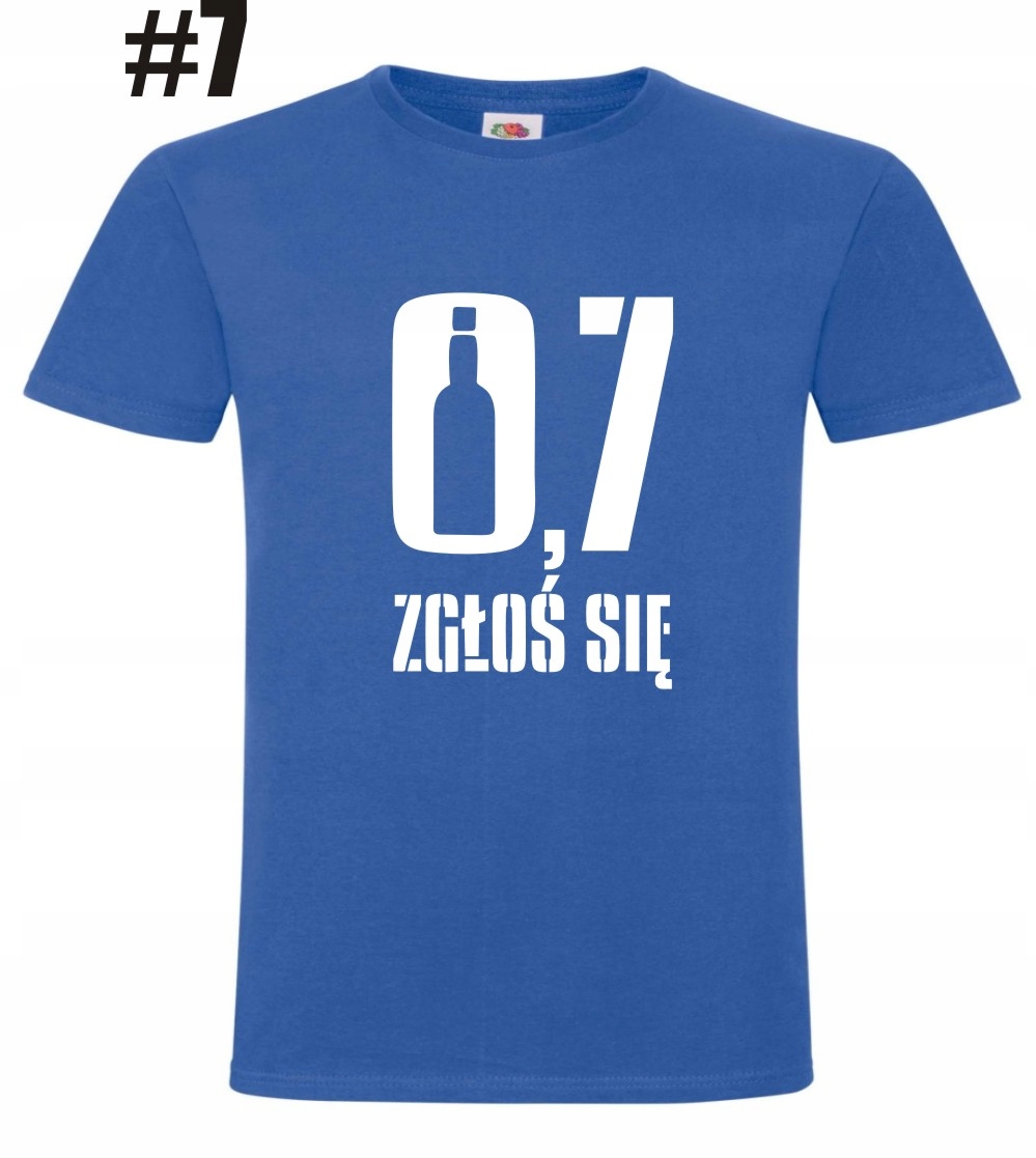 07 Zgłoś Się, Borewicz, wódka, Koszulka, T-shirt - obrazek 8