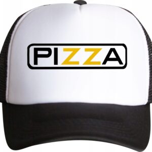 Pizza , czapka z daszkiem trucker