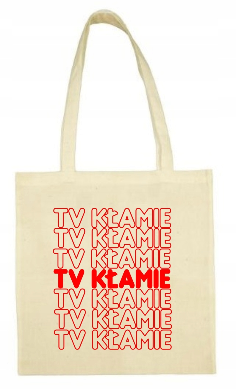 Telewizja Kłamie TV, Torba Bawełniana Ekologiczna
