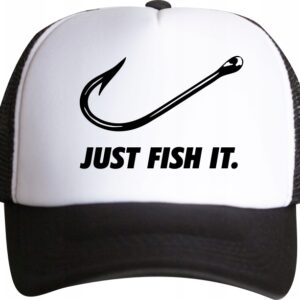 Just Fish It Ryby Wędka czapka z daszkiem trucker