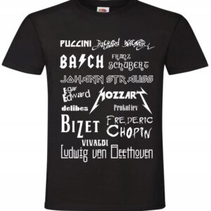 Koszulka Heavy Metal Muzyki Klasycznej