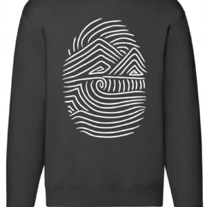 Bluza Odcisk Natury Kciuka Góry Las Przyroda