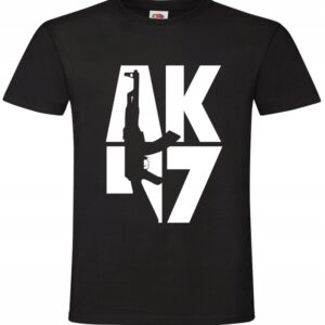 AK 47 AK47 Kałasznikow Militaria koszulka T-shirt