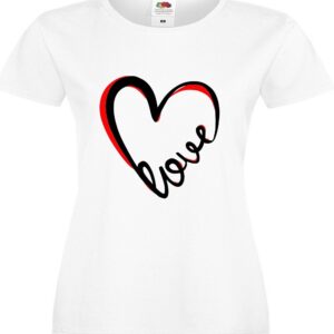 Love, Serce, koszulka T-shirt