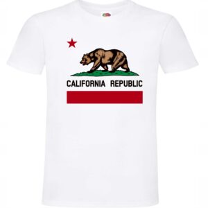 California Republic, Niedźwiedź koszulka T-shirt