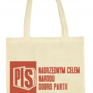 PiS PZPR Dobro Narodu Torba bawełniana Ekologiczna