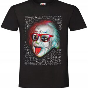 Koszulka Einstein Punk, emc2,
